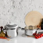 زودپز دوقلو 6 + 4 لیتر استیل سفید کاراجا 153.03.08.0994