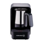 قهوه ساز ترک برقی 400 وات مشکی - طوسی براق مدرنا کرکماز 863-02