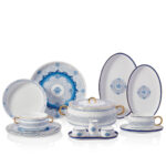 سرویس غذاخوری چینی 91 پارچه آسیان کرکماز 8540