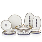 سرویس غذاخوری چینی 91 پارچه آسیان کرکماز 8546