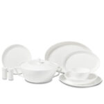 سرویس غذاخوری چینی 58 پارچه لاینز کرکماز 8265