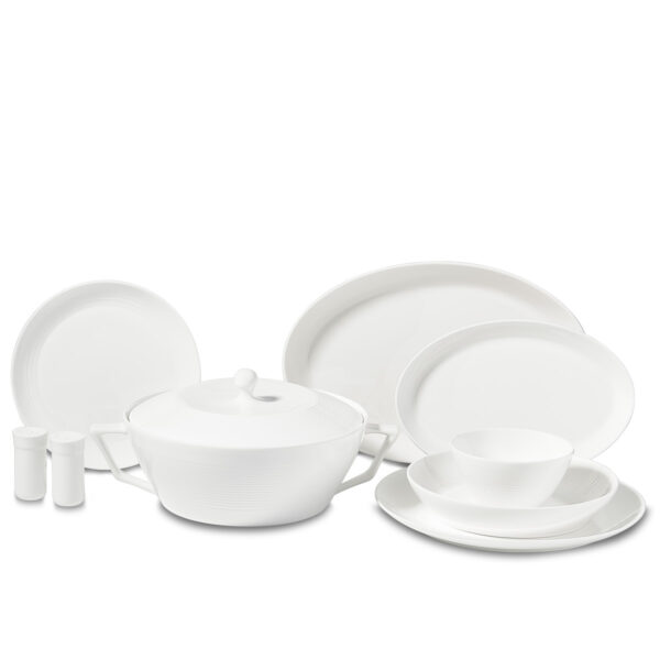 سرویس غذاخوری چینی 58 پارچه لاینز کرکماز 8265