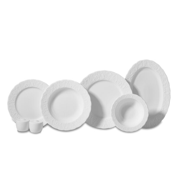 سرویس غذاخوری چینی 55 پارچه پرا کرکماز 8340