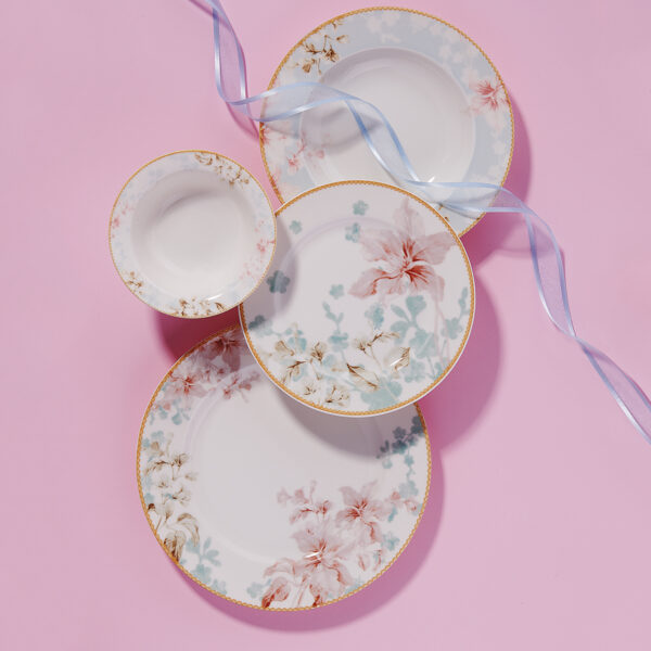 سرویس غذاخوری چینی 24 پارچه ونسا کرکماز 8877