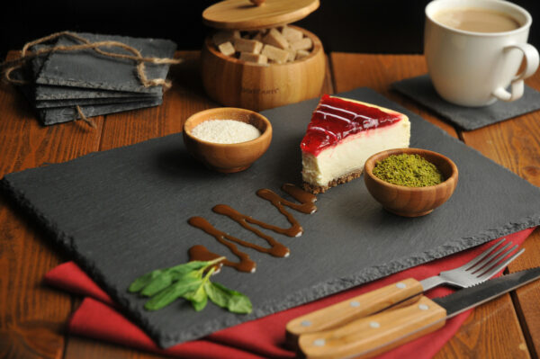 بشقاب پذیرایی مستطیل سنگی نوادا تاشوو T1608 Rabima رابیما