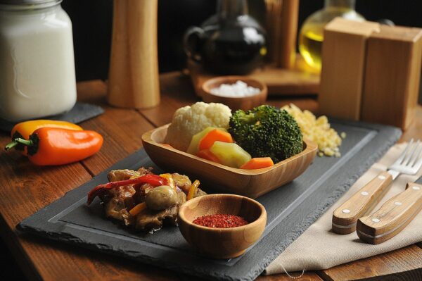 بشقاب پذیرایی مستطیل سنگی سوشه تاشوو T1611 Rabima رابیما