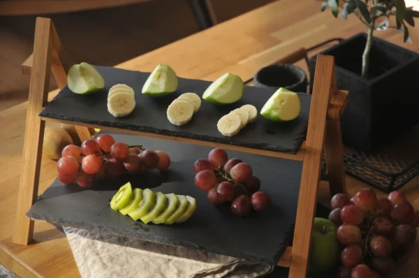 پایه پذیرایی 2 طبقه سنگی دومینگو تاشوو T2482 Rabima رابیما