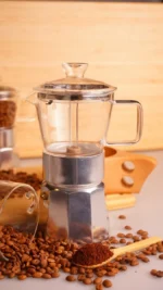 موکاپات شیشه ای 9 فنجان نقره ای سیلور تاشوو T3378 Rabima رابیما