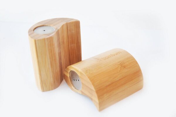 نمک و فلفل پاش 2 پارچه جینجر بامبوم BBGG01