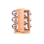 قفسه ادویه چرخان 6 عددی تینا بامبوم B2250 Rabima رابیما