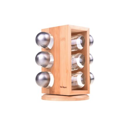 قفسه ادویه چرخان 6 عددی تینا بامبوم B2250 Rabima رابیما