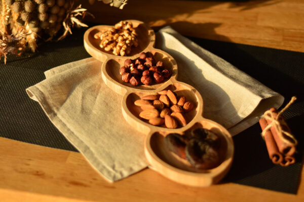 بشقاب اسنک 4 قسمتی آمور بامبوم B2621 Rabima رابیما