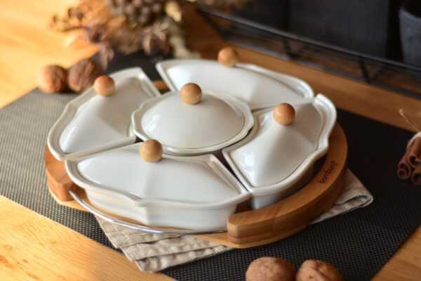 سرویس صبحانه خوری 11 پارچه سابادو بامبوم B2672 Rabima رابیما