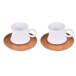 سرویس قهوه خوری 2 نفره لارجی بامبوم B2781 Rabima رابیما