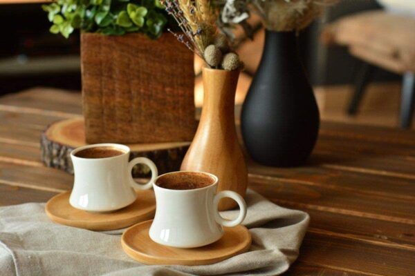 سرویس قهوه خوری 2 نفره لارجی بامبوم B2781 Rabima رابیما