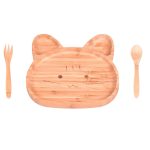 سرویس غذاخوری کودک 3 پارچه کیتی بامبوم B2874 Rabima رابیما