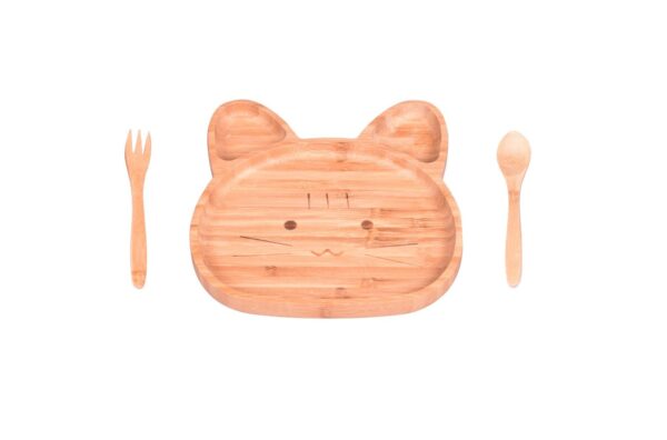 سرویس غذاخوری کودک 3 پارچه کیتی بامبوم B2874 Rabima رابیما