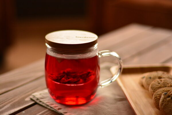 لیوان شیشه ای 350 میلی لیتر دانی بامبوم B0334 Rabima رابیما