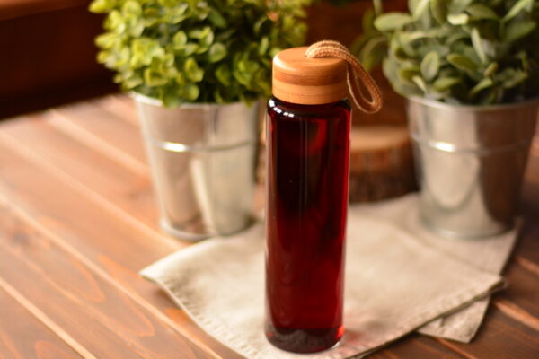 بطری آب شیشه ای 500 میلی لیتر دییم بامبوم B0428 Rabima رابیما