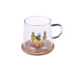 لیوان شیشه ای 280 میلی لیتر اسپر بامبوم B1168 Rabima رابیما