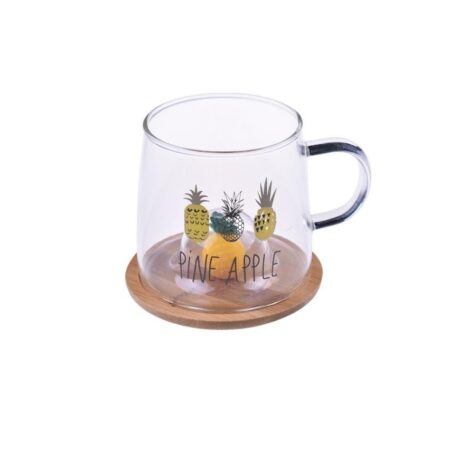 لیوان شیشه ای 280 میلی لیتر اسپر بامبوم B1168 Rabima رابیما