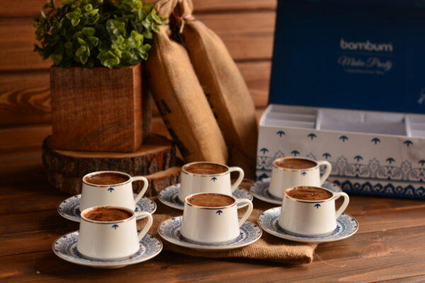 سرویس قهوه خوری 6 نفره ماکو پرستیژ بامبوم B1376 Rabima رابیما