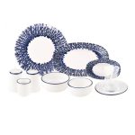 سرویس غذاخوری بون چاینا 35 پارچه تسلا بامبوم B3041 Rabima رابیما