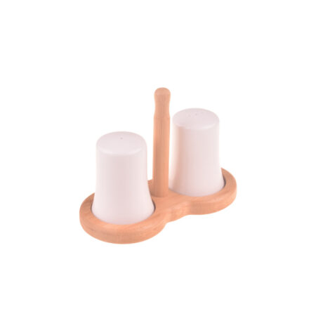 نمک پاش و فلفل پاش 3 پارچه تینا بامبوم B3332 Rabima رابیما