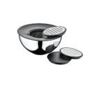 ظرف نگهدارنده با رنده استیل روس بامبوم B3691 Rabima رابیما