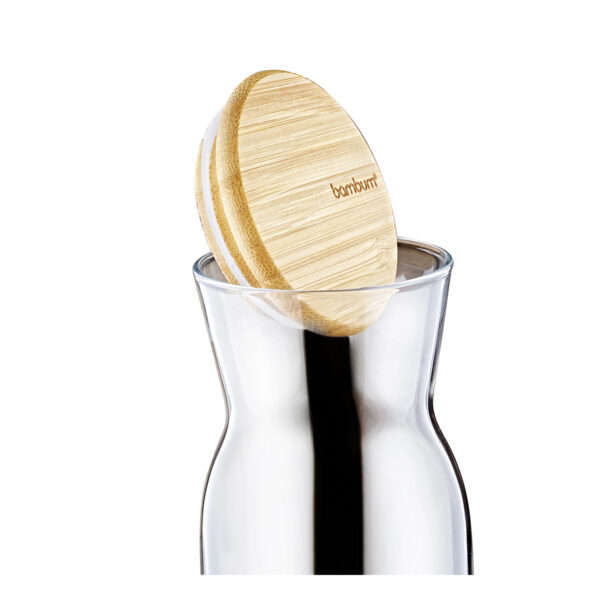 پارچ شیشه ای 1.1 لیتر تاک تیک بامبوم B4558 Rabima رابیما