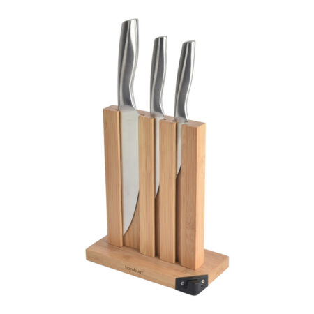 سرویس کارد فولاد 4 پارچه ماکارون بامبوم B0572 Rabima رابیما