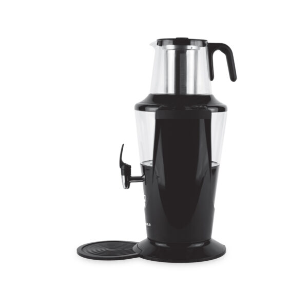 سماور برقی 1500 وات 1.2 + 3.0 ليتر مشکی آلفونسو رابیلوکس 111901