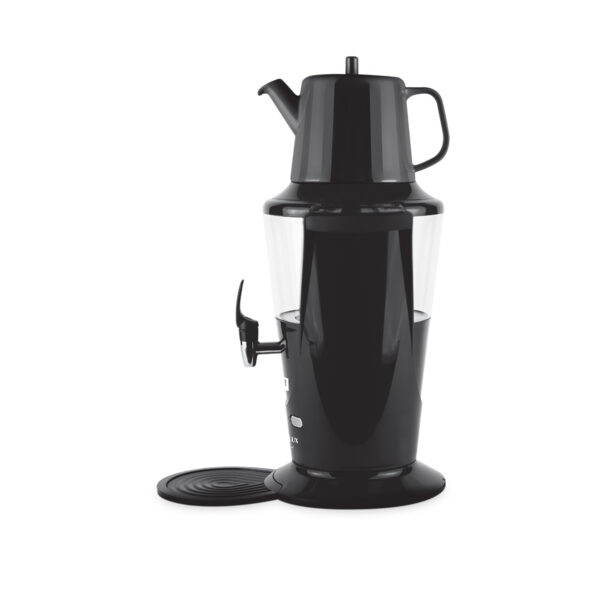 سماور برقی 1500 وات 1.2 + 3.0 ليتر مشکی لمبرت رابیلوکس 111903