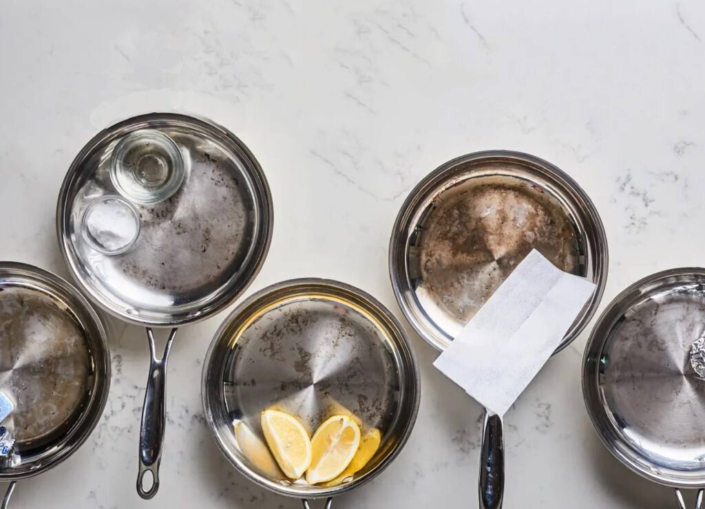 نحوه شستشوی انواع قابلمه و تابه | رابیما