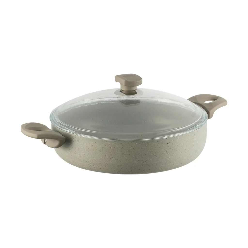 قابلمه کوتاه نچسب 32*8 سانتی متر 5.3 لیتر بژ یورک ریوالد 6504132-0106 | رابیما