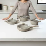 سرویس قابلمه 8 پارچه گرانیت بژ یورک ریوالد 6501108-0106 | رابیما