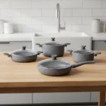 سرویس قابلمه 8 پارچه گرانیت طوسی یورک ریوالد 6501108-0114 | رابیما