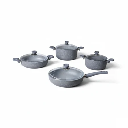 سرویس قابلمه 8 پارچه گرانیت طوسی یورک ریوالد 6501108-0114 | رابیما