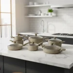 سرویس قابلمه 14 پارچه گرانیت بژ یورک ریوالد 6501114-0106 | رابیما