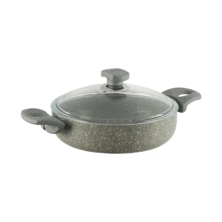 قابلمه کوتاه نچسب 32*8 سانتی متر 5.3 لیتر طوسی یورک ریوالد 6504132-0114 | رابیما