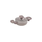 قابلمه کوتاه نچسب 14*4.5 سانتی متر 0.6 لیتر بژ یورک ریوالد 6504214-0106 | رابیما