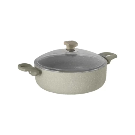 نیم قابلمه نچسب 26*8 سانتی متر 3.2 لیتر بژ یورک ریوالد 6506126-0106 | رابیما