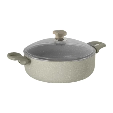 نیم قابلمه نچسب 32*10 سانتی متر 6.5 لیتر بژ یورک ریوالد 6506132-0106 | رابیما