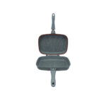 تابه گریل دوطرفه 32*24 سانتی متر 2 لیتر طوسی یورک ریوالد 6508032-0114