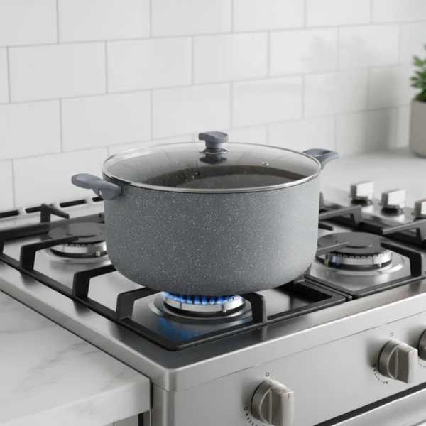 قابلمه نچسب 36*17 سانتی متر 17 لیتر طوسی یورک ریوالد 6503236-0114 | رابیما