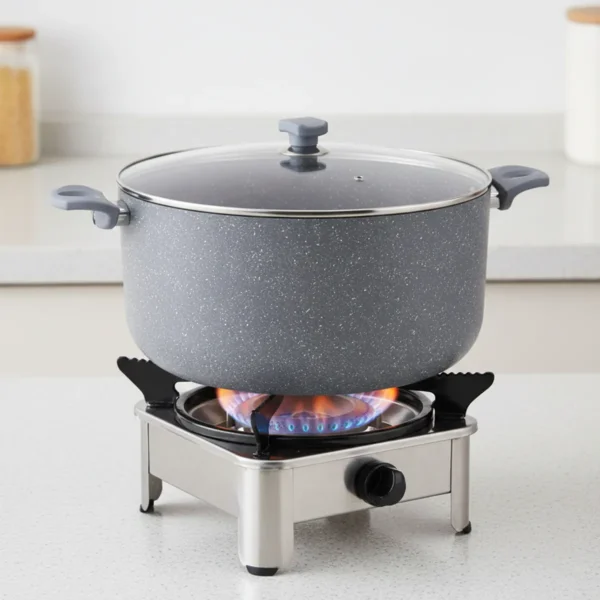 قابلمه نچسب 40*20 سانتی متر 25 لیتر طوسی یورک ریوالد 6503240-0114 | رابیما