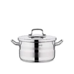 سرویس قابلمه 9 پارچه استیل براق آسترا 2 کرکماز 2050 | رابیما