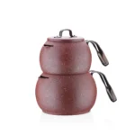 کتری و قوری 1.1 + 1.8 لیتر گرانیتی چوملک کرکماز 231 | رابیما