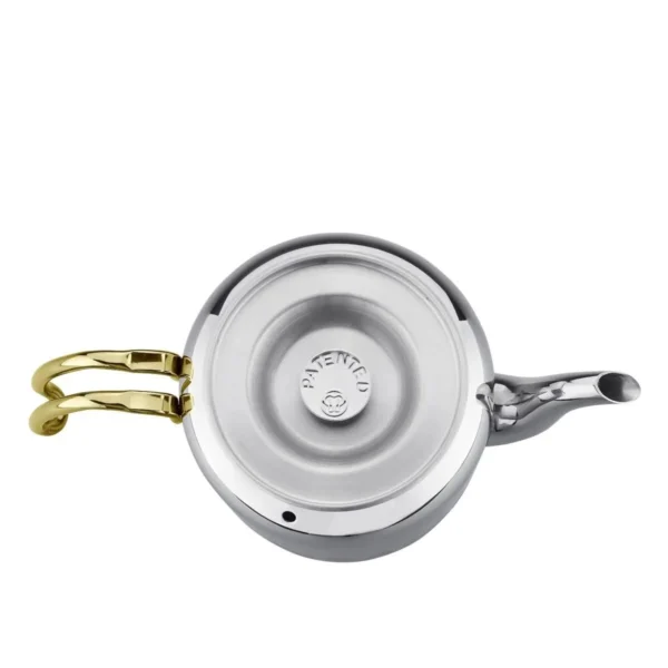 کتری و قوری 1.2 + 2.2 لیتر استیل براق ارنا کرکماز 227-02 | رابیما