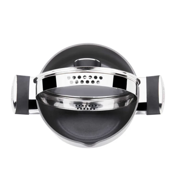 سرویس قابلمه 7 پارچه سرامیک مشکی لنا کرکماز 3891 | رابیما